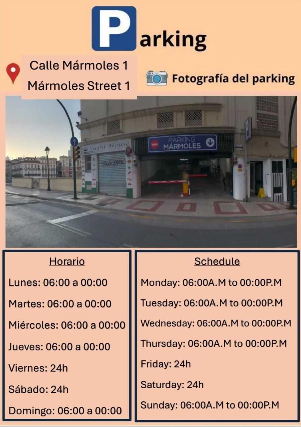 3 Rooms Con Parking Y Terraza En C Marmoles 马拉加 外观 照片